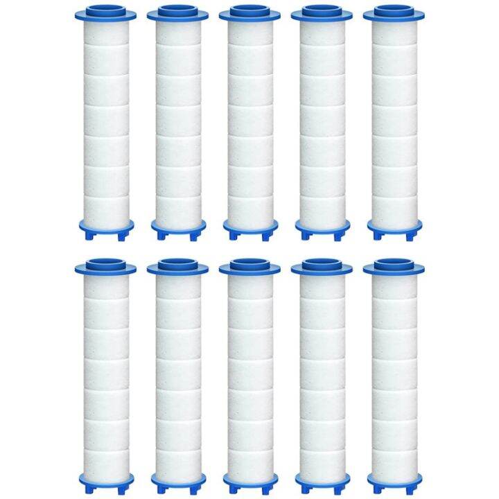 MYLA3P 10Pcs Replacement Shower Filter for Hard Water High Output