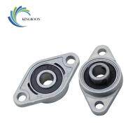 2pcs Horizontal KFL08 Bearing Bracket For Trapezoidal T8 Lead Screw 3D Printers Parts Mounted Stand Part Stainless Steel Support