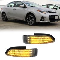 Car Sequential Turn Signal LED Amber Side Marker Light Lamp Assembly for Toyota Corolla Avalon Prius C Scion IM Mirror