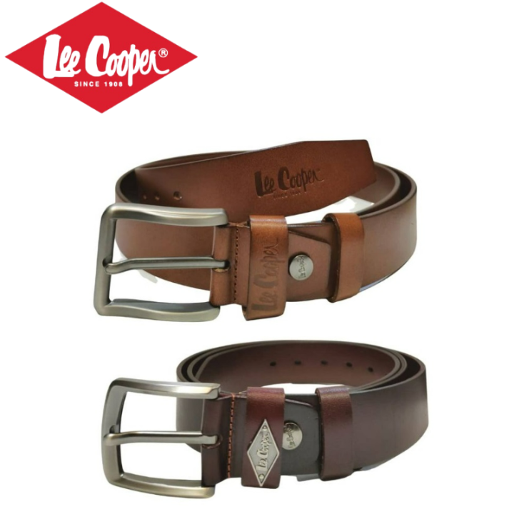 Lee Cooper Mens Plain Belt