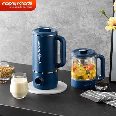 Morphy Richards เครื่องปั่นอาหาร Double Cup Food Mixer Health Pot OLED Smart Display Multifunctional Food Processor Home Appliances