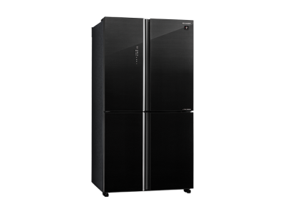 SHARP ตู้เย็น 4 ประตู 20.2Q รุ่น SJ-FX57GP-BK