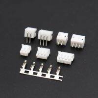 50set JST ZH 1.5mm 2/3/4/5/6/7/8/9/10Pin Male Straight Pin Curved Pin housing Female Connector socket with crimps