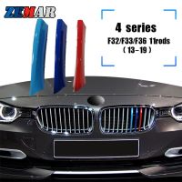 Zemar 3ชิ้น Abs สำหรับ Bmw 4ซีรีส์ F33 F36 F32กระจังหน้ารถแข่งรถคลิปแถบคิ้วไฟอุปกรณ์กีฬาของเล่นโมเดลรถยนต์