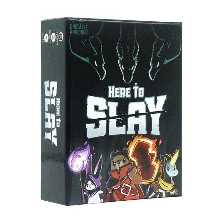 Here to Slay Card Game English Card Game Here to Slay Board Game Family ...