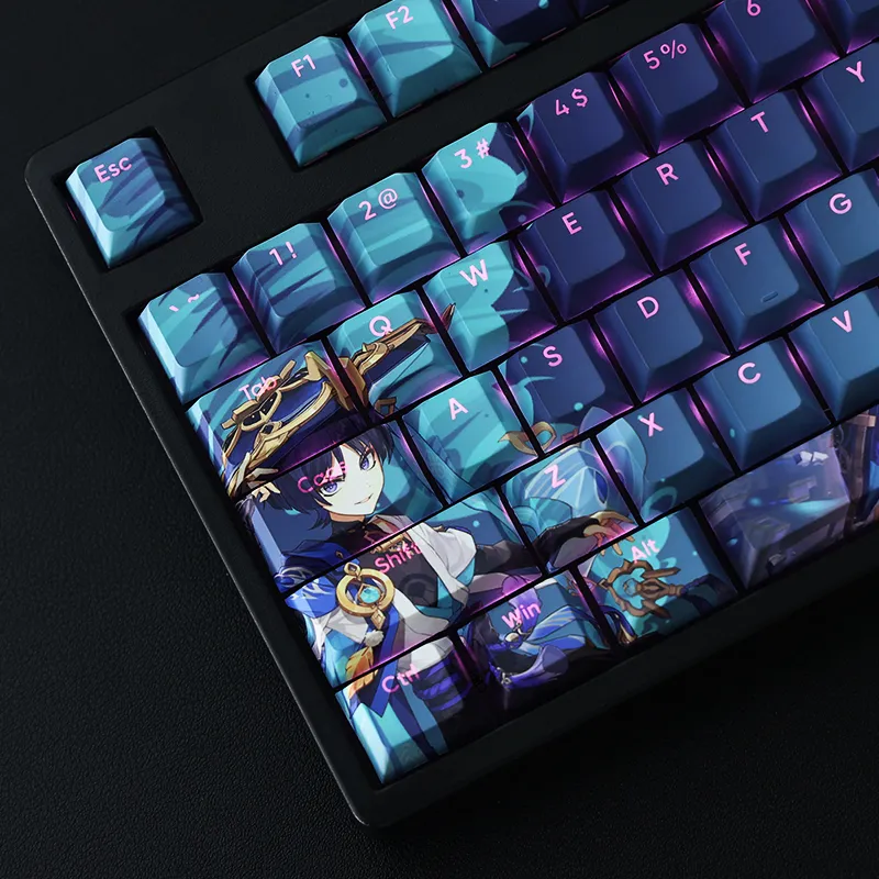 Kawaii Anime Artisan Custom Pbt Fruits Stereo Keycaps For Mechanical  Keyboard Decoration - Temu
