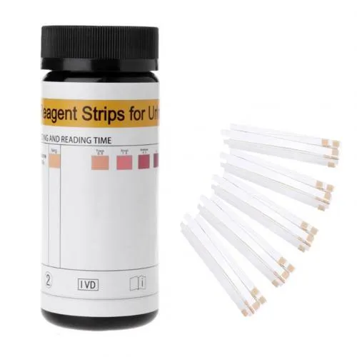 100pcs Urinary Ketone Testing Strips Urine Analysis Paper Healthy This ...