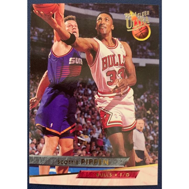 1993 Fleer Ultra NBA Basketball Chicago Bulls Card - Scottie Pippen ...