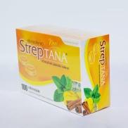 Kẹo ngậm ho Streptana - Hỗ trợ bổ phế, giảm đờm, giảm ho HỘP 100 Viên