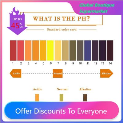 80 Pieces/pack PH Test Paper for Water Quality  Liquid PH  Fish Tank Testing  Pet Dog and Cat Test Paper for Daily Use Inspection Tools