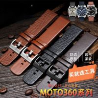 For Moto360 Watch Bracelet Citizen Hamilton Universal Genuine Leather Watch Band 20 22Mm Watch Accessories For Men