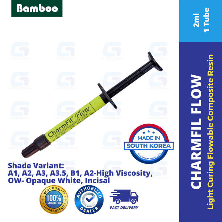 CharmFil Flow Light Curing Flowable Dental Composite Resin A1 A2 A3