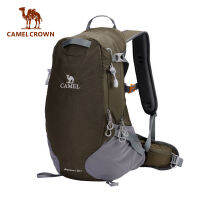 CAMELCROWN กระเป๋าจักรยานกระเป๋าสะพายเดินทางกระเป๋าปีนหน้าผากันน้ำ30L กระเป๋าเป้กระเป๋าใส่แล็ปท็อปตั้งแคมป์ปีนเขากระเป๋ากีฬากลางแจ้ง