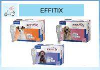 เอฟฟิติค EFFITIX® Spot-on M ชนิดหยอดหลัง สำหรับสุนัข 1 กล่อง มี 4หลอด