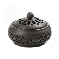 Sandalwood Ceramic Incense Burner Room Aromatherapy Furnace Decoration Incense Burner