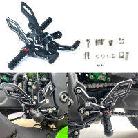 Motorcycle Footrest Aluminum Alloy Adjustable Rearset Foot Rest Foot Pegs Accessories For ZX-4RR ZX4RR ZX-4R ZX4R ZX 4 R R2023