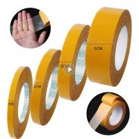 1Roll 5M Double Sided Tape Mesh Traceless Cloth Waterproof Fiber Transparent Super Sticky Carpet Adhesive High Viscosity Grid