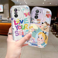 เคส LIFEBELLE สำหรับ Xiaomi F3 POCO แฟชั่นน่ารักเคสโทรศัพท์มีลายซิลิโคนเนื้อนิ่มโปร่งใสเคสกันกระแทกคู่รักน่ารักเรียบง่ายฝาหลังป้องกัน