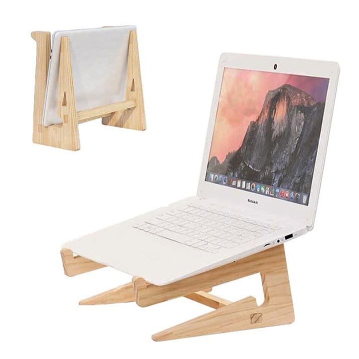 wood-laptop-stand-cooling-bracket-universal-for-15-17-inch-notebook-macbook-pro-air-ipad-pro-detachable-wooden-holder-mount-laptop-stands