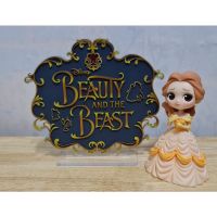 あป้าย Beauty and the Beast แผ่นอะคริลิข ทำสี ของใหม่