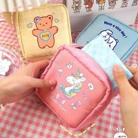 1Pc Sanitary Napkin Storage Bag Portable Cute Menstrual Sanitary Napkin Pad Storage Bag Pouch for Teen Girls Women