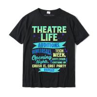 Womens Theatre Nerd Actor Shirt Funny Musical Theater Thespian Raglan Baseball Tee Tees Latest Casual Cotton Men T Shirt Casual - lor-made T-shirts XS-6XL