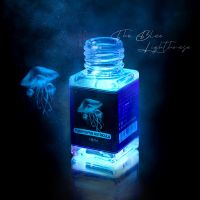 【YF】 18ml Turritopsis Invisible Ink Bottle for Fountain Pen Lighthouse Blue Color Visible Under UV Light Novelty Stationery F714