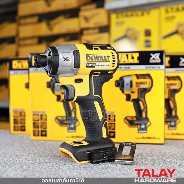 dewalt-dcf887n-kr-ไขควงกระแทกไร้สาย-18v-bl-motor-ตัวเปล่าไม่รวมแบต-และแท่นชาร์จ-dcf887-dcf887n