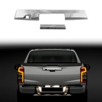 Car Chrome ABS Rear Trunk Gate Door Handle Bowl Cover Trim for Mitsubishi Triton L200 2019 2020 2021