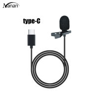 Mini Microphone Type-c Noise-reduction Lavalier Clip-on Recording Microphone Compatible For Ios Huawei Xiaomi