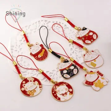 Lotus Phone Lanyards Keychain DIY Cell Phone Straps USB ID Card