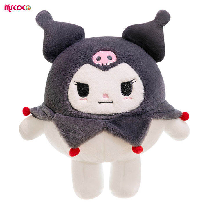 mscoco-ของเล่นตุ๊กตาเมโลดี้น่ารัก-kuromi-ของเล่นตุ๊กตาเหมือนจริงตุ๊กตาสตัฟขนนุ่มสบายผิวเป็นมิตรกับผิวสำหรับเด็กคอลเลกชันตกแต่งของขวัญ