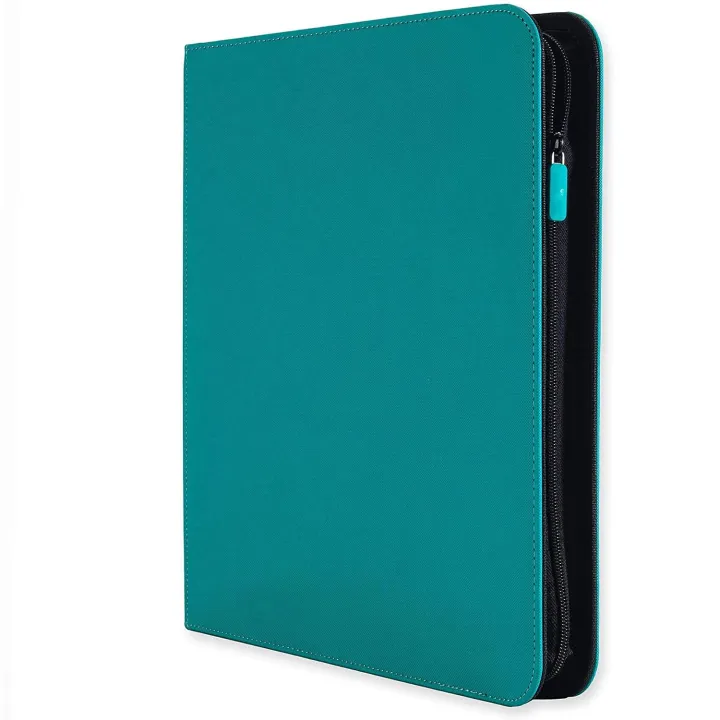 Premium Zip Binder 12 Pocket Trading Card Album Folder 480 Side