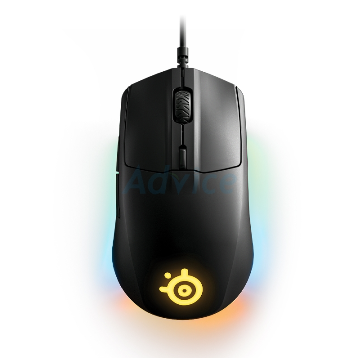 MOUSE STEELSERIES RIVAL 3 BLACK | Lazada.co.th