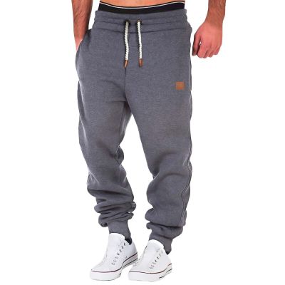 Loose Sportswear Trousers Elastic Waist Slacks Drawstring Bottomwear Training Basketball Mens Pants Jogging Pantalones Hombre