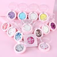 ▫ White Moon Fragment Eyeshadow Cream Holographic Shiny Matte Glitter Pigment Eye Shadow Pallete Metallic Diamond Makeup Palettes