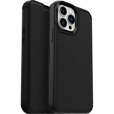 OTTERBOX STRADA FOLIO SERIES Case for iPhone 13 Pro Max &amp; iPhone 12 Pro Max - Retail Packaging - SHADOW