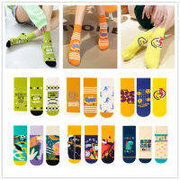 Calcetines divertidos plus size kawaii socks designer anime Preppy Seamless harajuku fashion meias femininas Duck smiley face