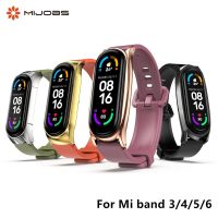 TPU Strap For Mi Band 6 5 4 3 Silicone Wristband Bracelet Replacement For Xiaomi Band5 3 4 5 6 Wrist Color MiBand6 Strap