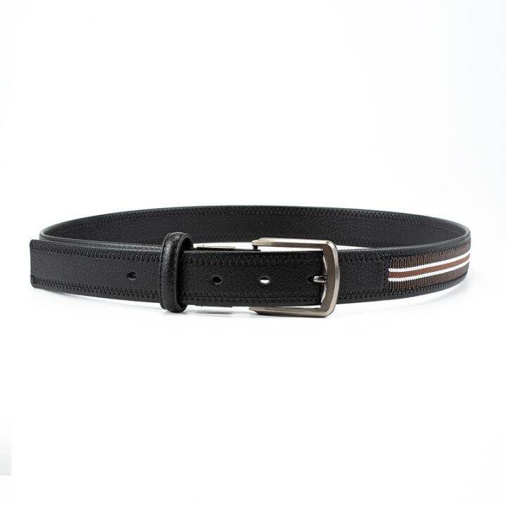 big-road-retro-classic-stripes-between-pin-buckle-elastic-waistband-leisure-han-edition-men-without-hole-belt