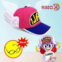 COD hjzfk0 COSER KING Anime Cosplay Breathable Net Cap Hats Dr.Slump Arale Angel ปีกฤดูร้อนที่มีสีสันตาข่ายหมวกสำหรับผู้ใหญ่ขนาดปรับได้