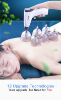 แพทย์จีนถ้วยดูดป้องกันเซลลูไลท์ธนาคารไฟฟ้าสูญญากาศ Hijama Cupping แว่นตาบำบัดกายภาพบำบัดนวด Body Jars