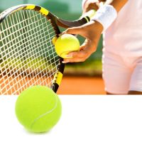 1 Pcs Tennis Balls Practice Training Outdoor Elasticity Durable Dogs Bite And Chomp 6.3CM Dog