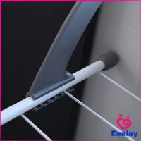 CeeJay ราวตากผ้าระเบียง ราวตากผ้าแบบแขวน ชั้นวางรองเท้า ราวตากผ้าแบบพับได้ foldable clothes rack