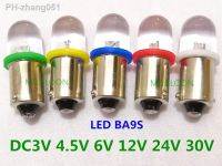 5pcs BA9S LED Indicator bulb License plate bulb 24v ba9s 3v led ba9s 6v Instrument bulb 4.5v 12v ba9s 30v