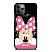 MINNIEs เมาส์น่ารักโค้ชเคสโทรศัพท์ TPU สำหรับ Iphone X 7 8 11 12 13Mini 37 XS MAX