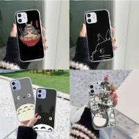 Z-189 Totoro อ่อนนุ่ม TPU เคสโทรศัพท์ หรับ LG V40 Q61 K41S V60 K50 K9 K22 K42 K11 K40 K71 K40S Q52 K61 VELVET K12 K51S K30 K10 K52 V50 Q60 K62 K92 K50S Q92 Max THINQ Plus Prime โปร่งใส ปก