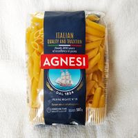 AGNESI penne rigate N19 durum wheat semolina pasta 500g ITALY