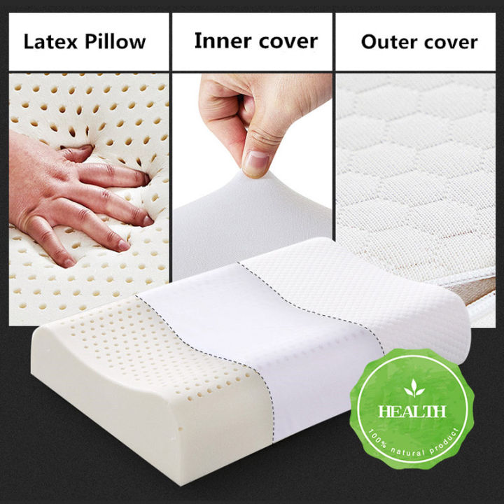 thailand-natural-latex-bed-cervical-pillow-health-care-orthopedic-pillow-for-neck-dunlopillo-latex-foam-pillow-sleeping-almohada
