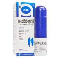 Zhenshiming Zhende Triamcinolone Nasal Spray Pressx1 bottle/box Perennial and seasonal allergic rhinitis symptoms include nasal itching
asal obstruction
unny nosesneezing